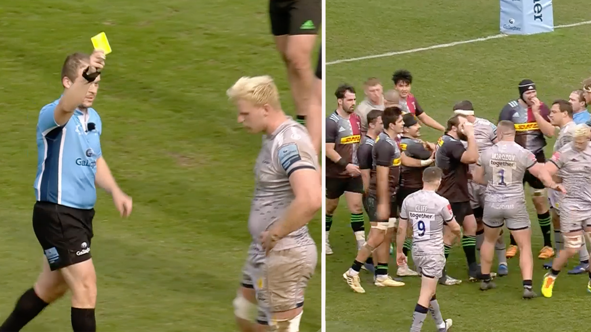 Tempers flare at The Stoop after ugly incident involving Alex Dombrandt