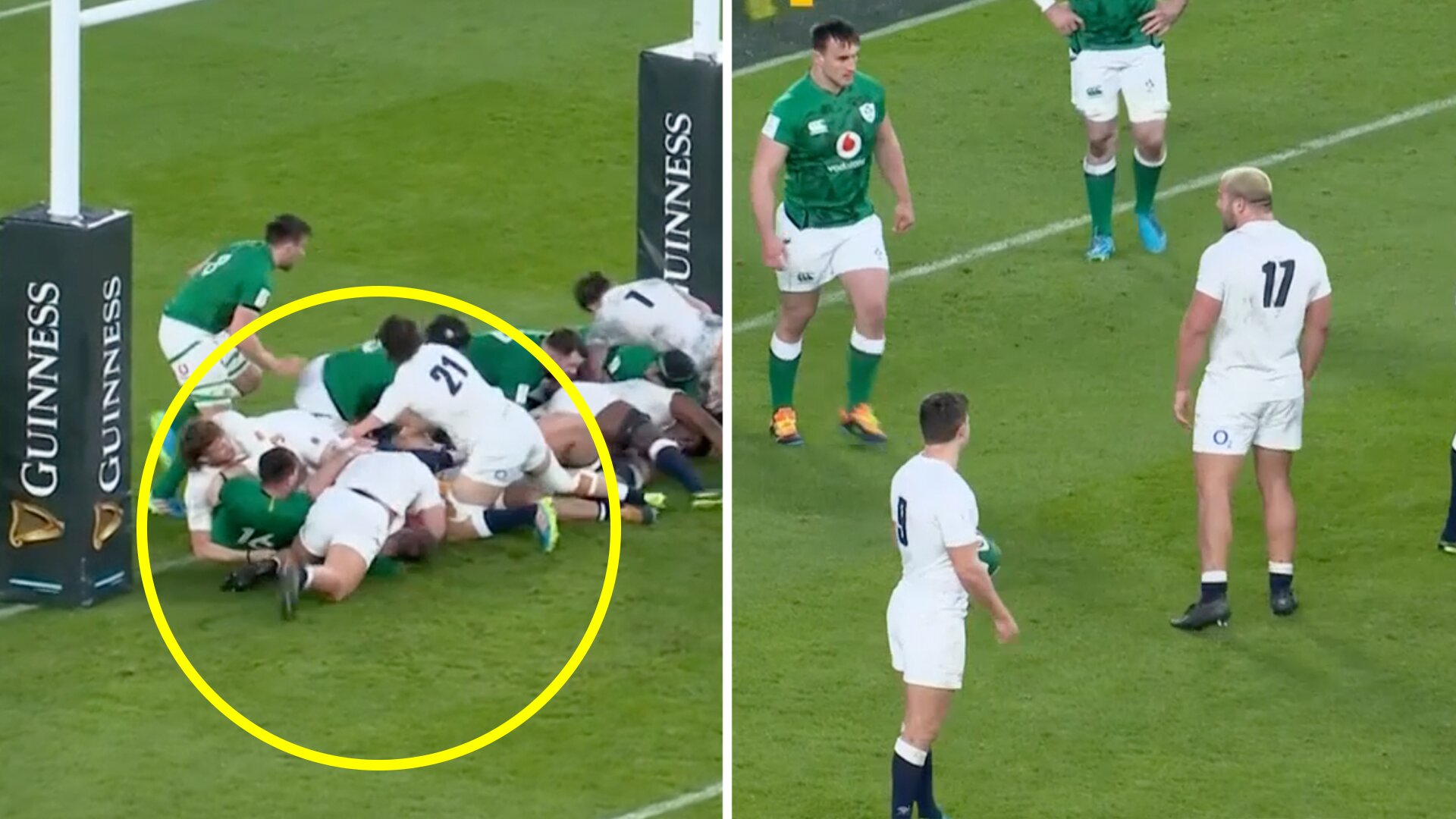 Outrage after Ellis Genge 'assaults' player in Six Nations against Ireland