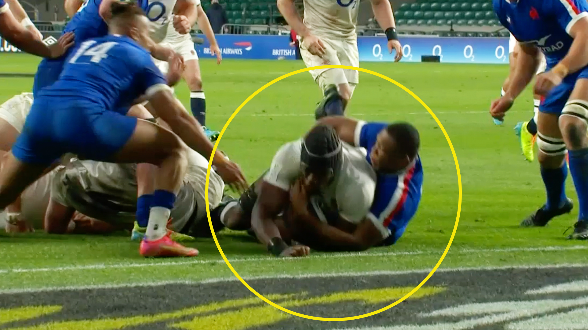 New angle definitively proves whether Maro Itoje did or didn't score THAT try against France
