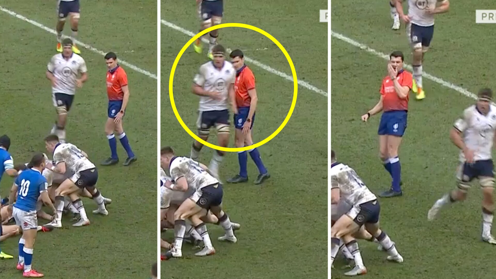 Scotland exposed having English rugby mole as Pascal Gauzere is ambushed in game