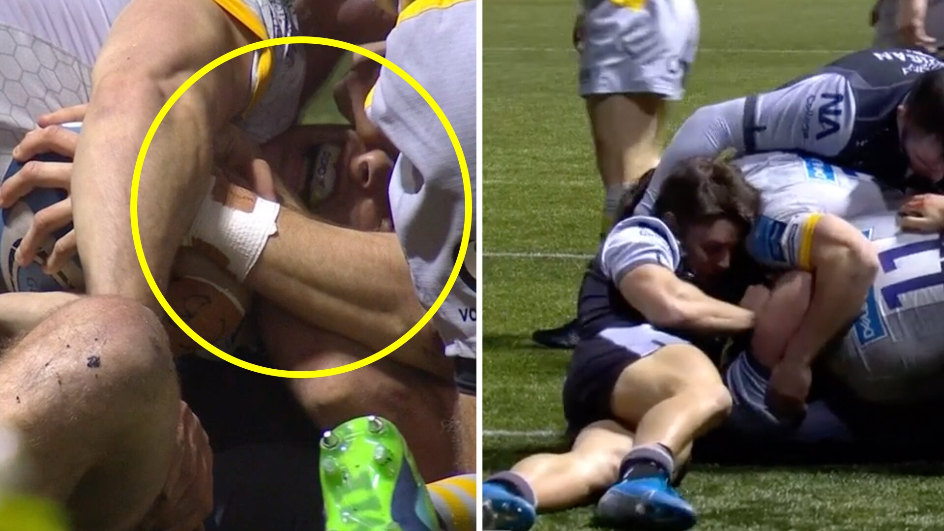 Massive controversy in England as footage appears to show eye gouge in Premiership