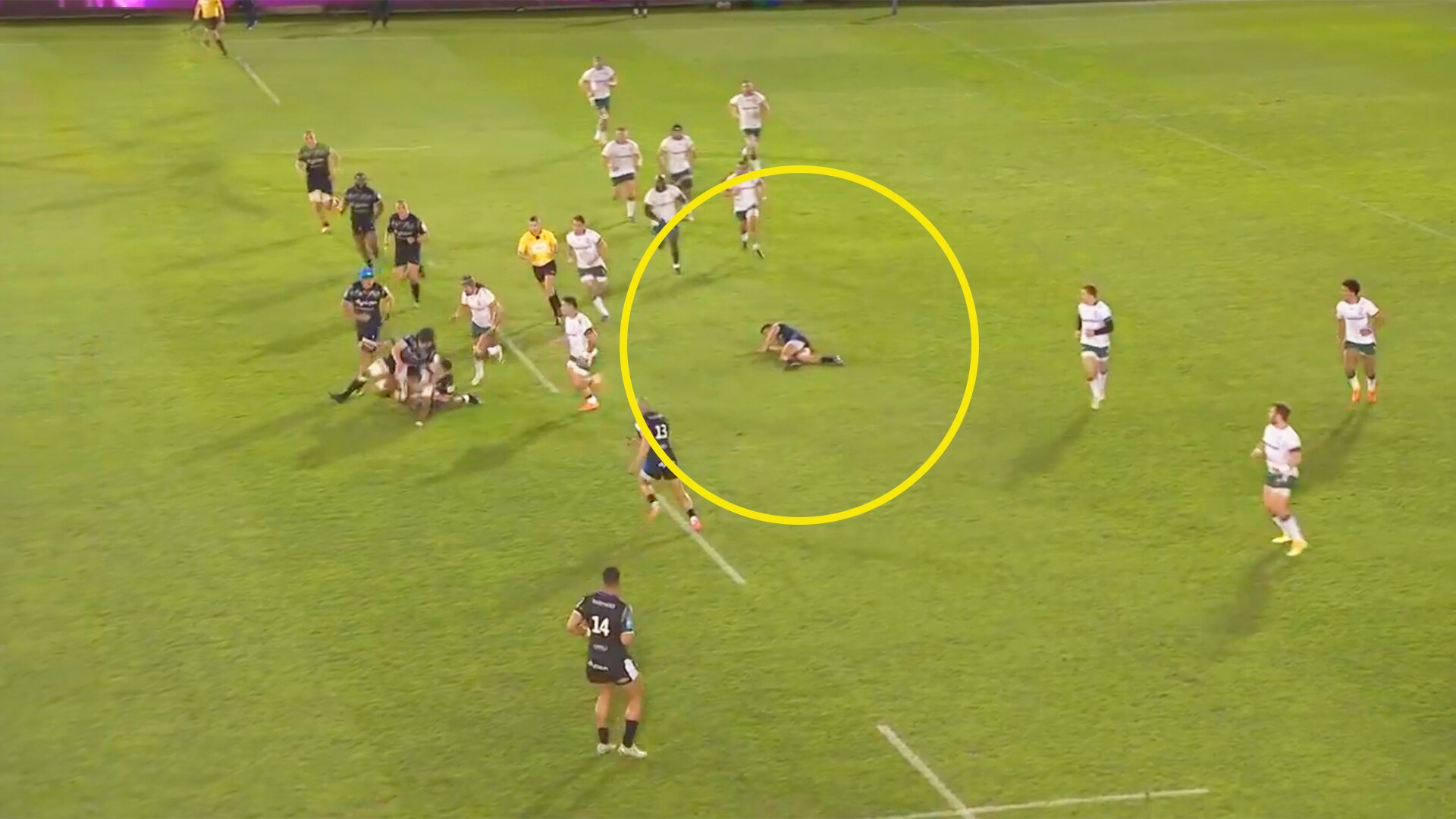 Fans left concerned after sickening Cameron Redpath moment in last night's European clash