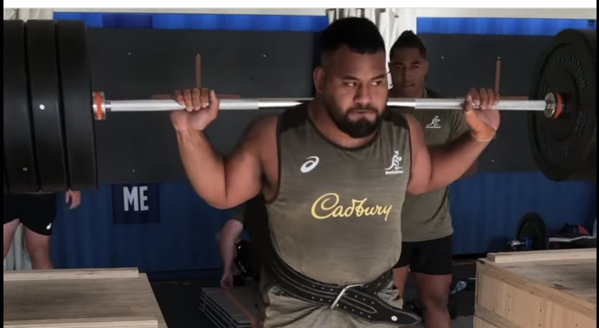 Tongan Thor is an absolute beast in the gym