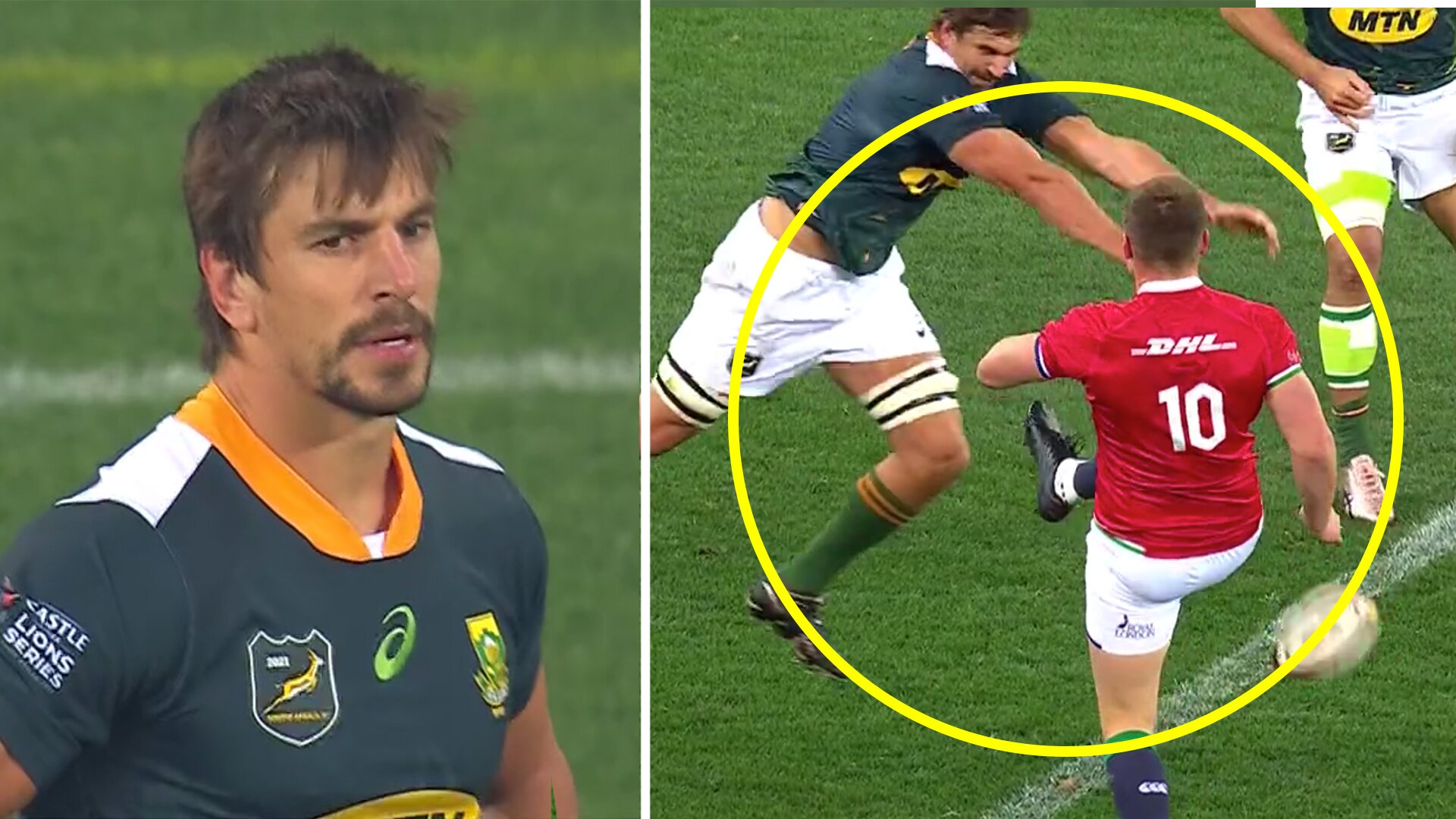 Eben Etzebeth sends brutal reminder to Owen Farrell of what he can expect in tests