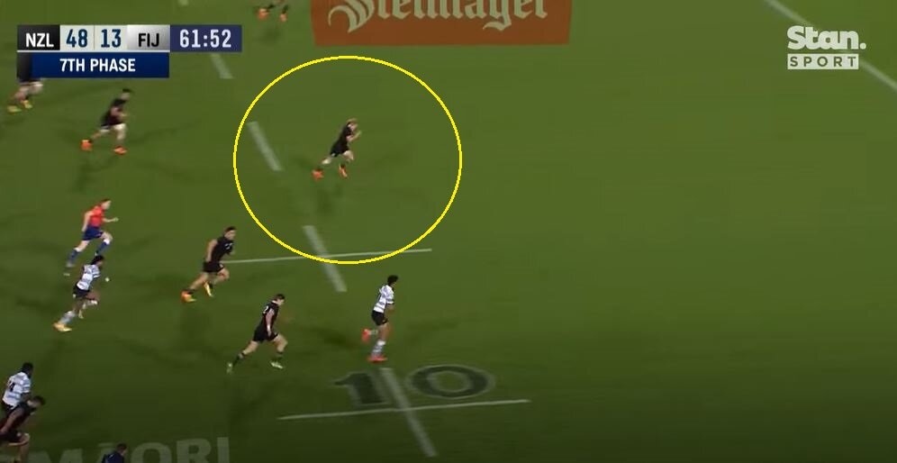 Damian McKenzie try saver is the greatest we've ever seen or could even imagine...but