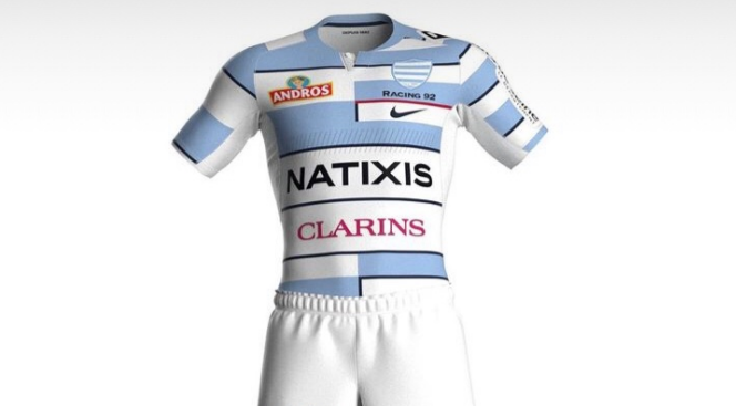 Racing 92's funky new kit labelled 'abomination' online