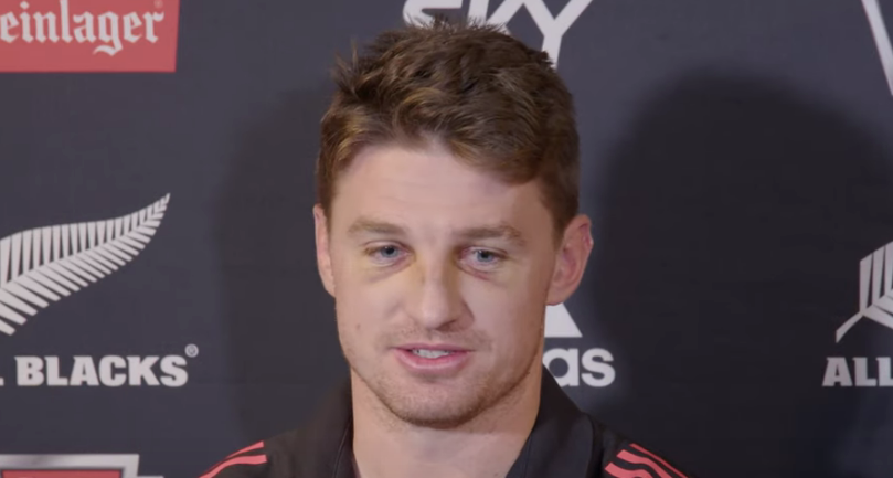 Shock as Beauden Barrett left with two black eyes after incident with All Black teammate