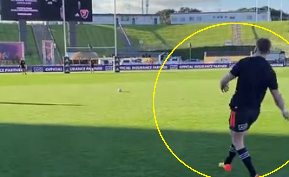 WATCH: Jordie Barrett is on fire in All Blacks training ahead of Tonga clash