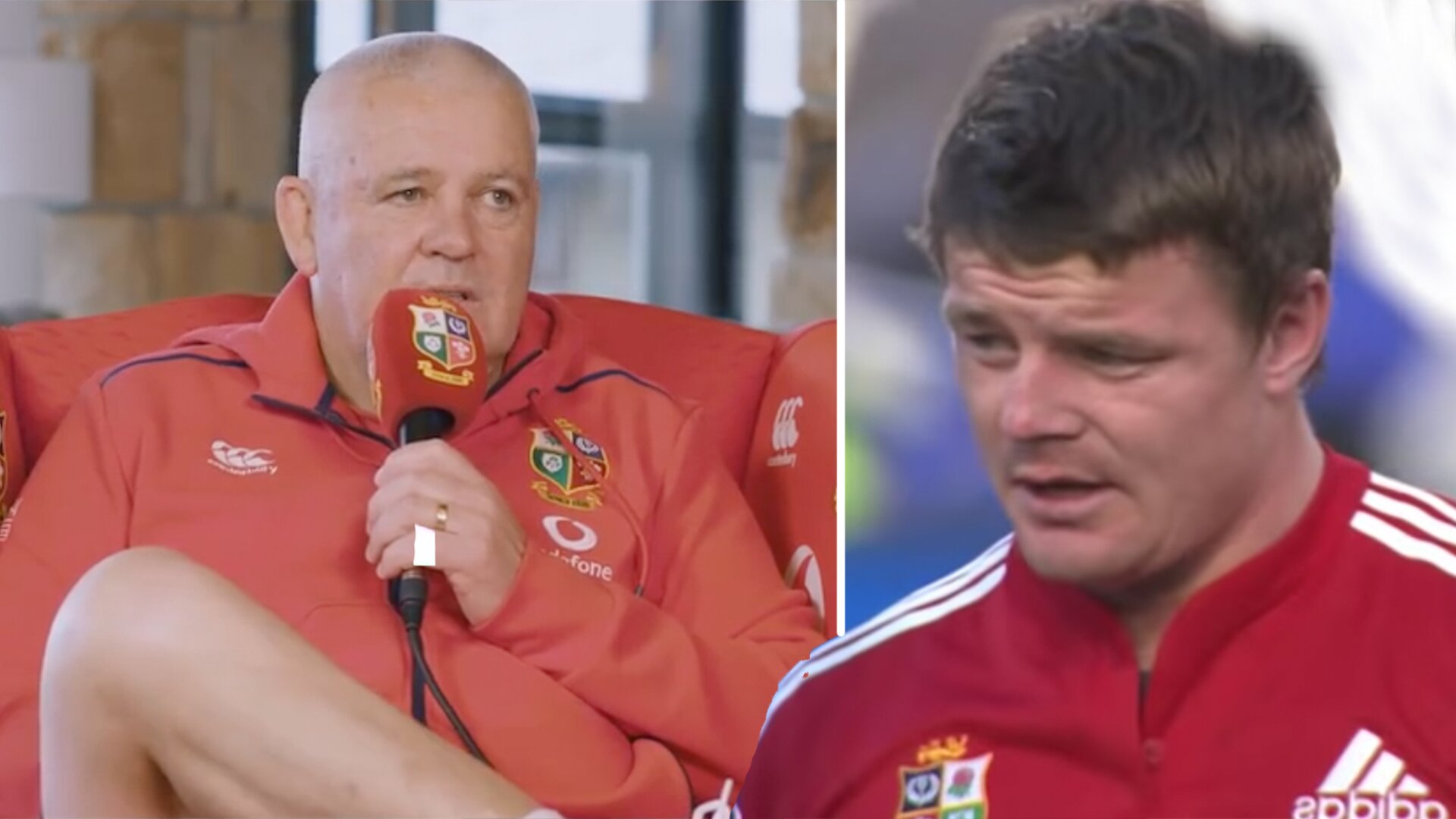 Lions fans stunned as Gatland talks about Brian O'Driscoll on eve of Lions test