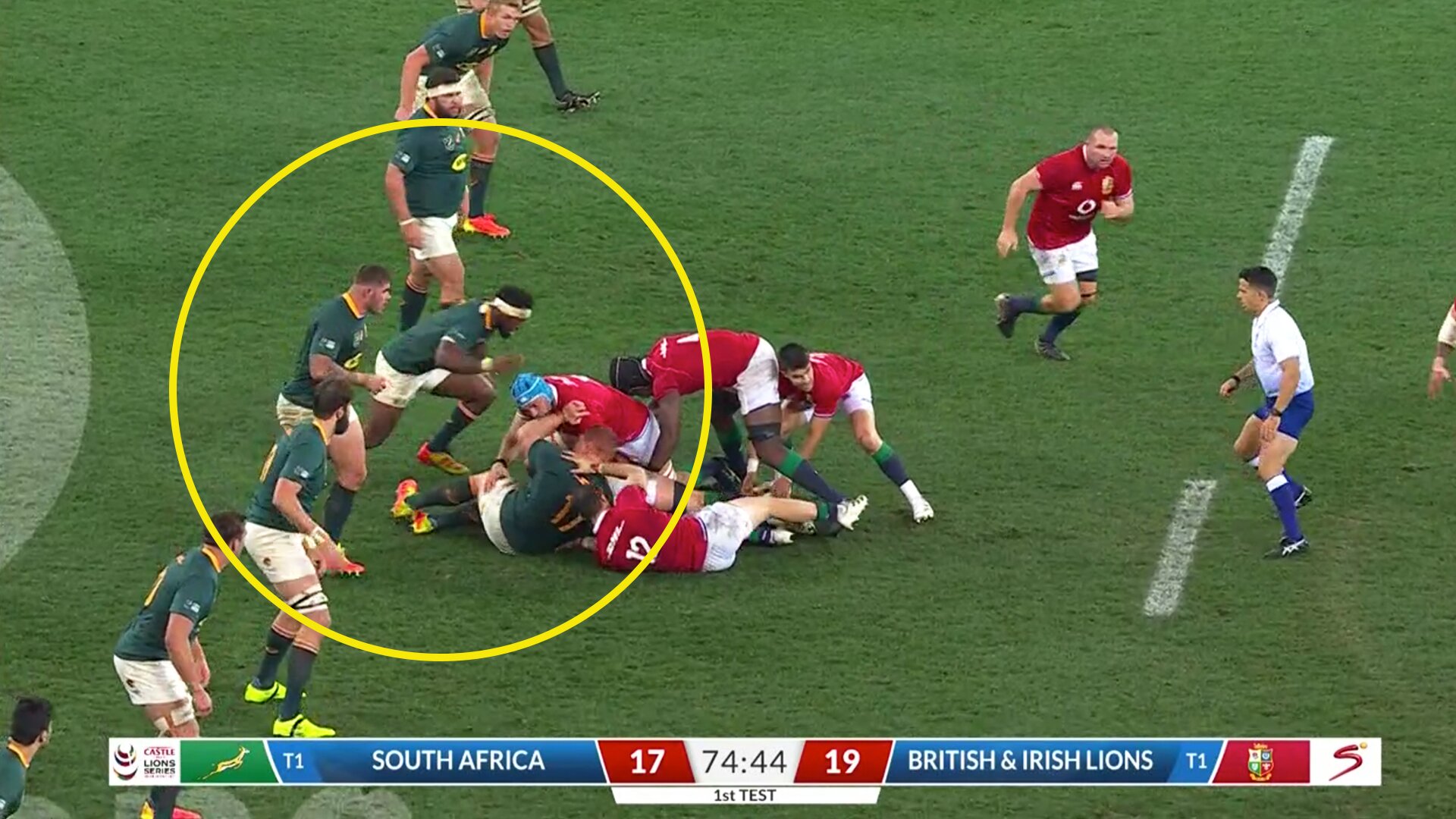 The revolting Siya Kolisi moment that should have had him banned for the series