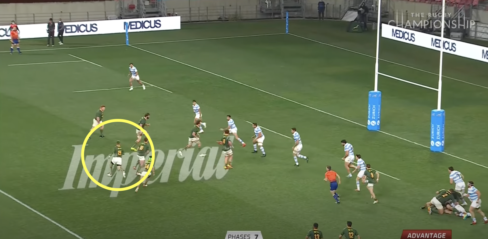 Springbok's insane off the ball activity is captured