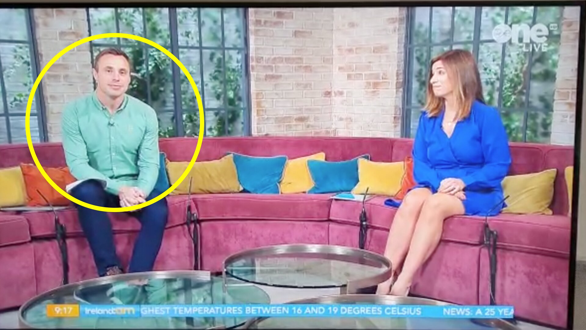 Tommy Bowe left red-faced after awful live TV gaffe
