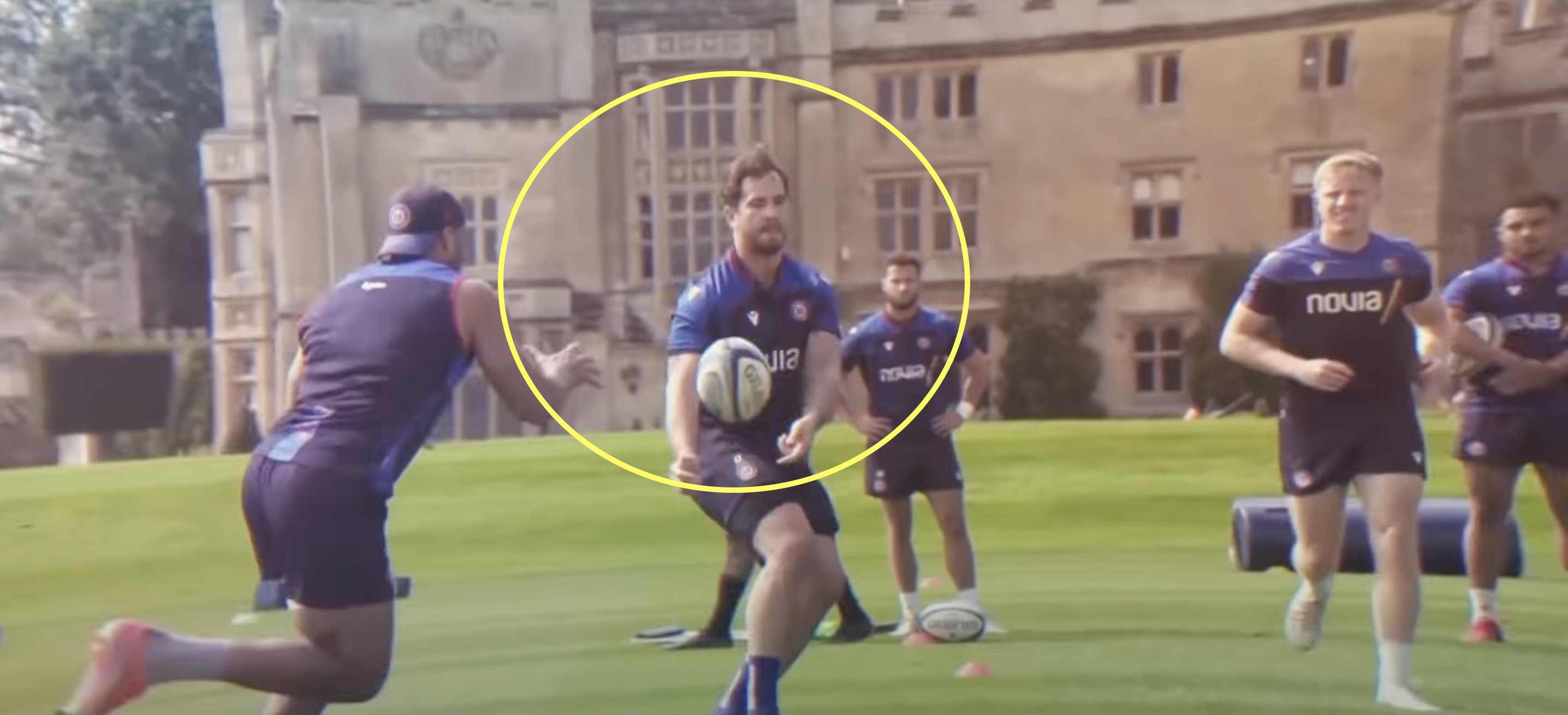 Cipriani lights up Bath training with moment of magic