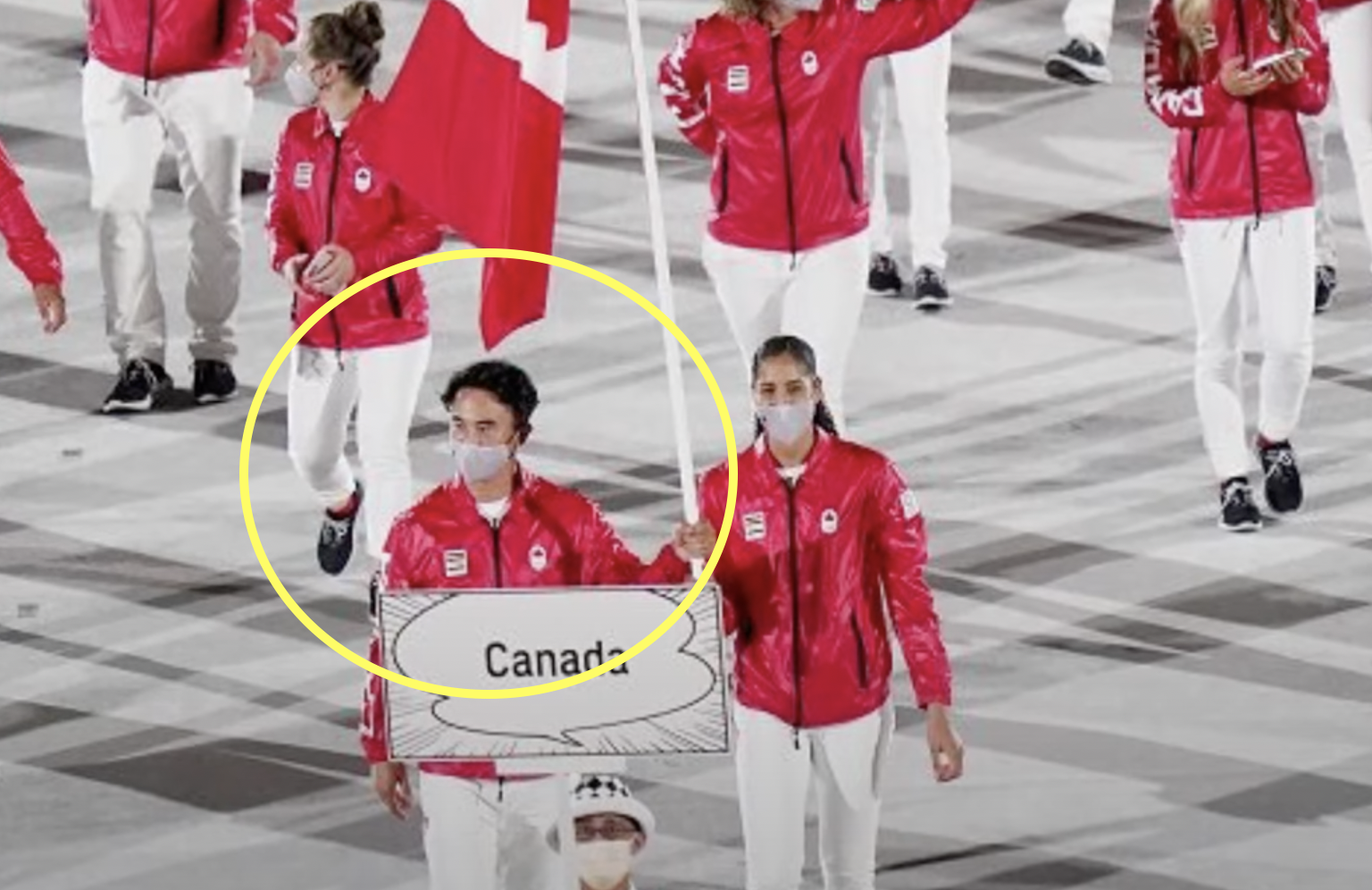 World Rugby share epic montage of Canada's retiring Olympic flag bearer Hirayama