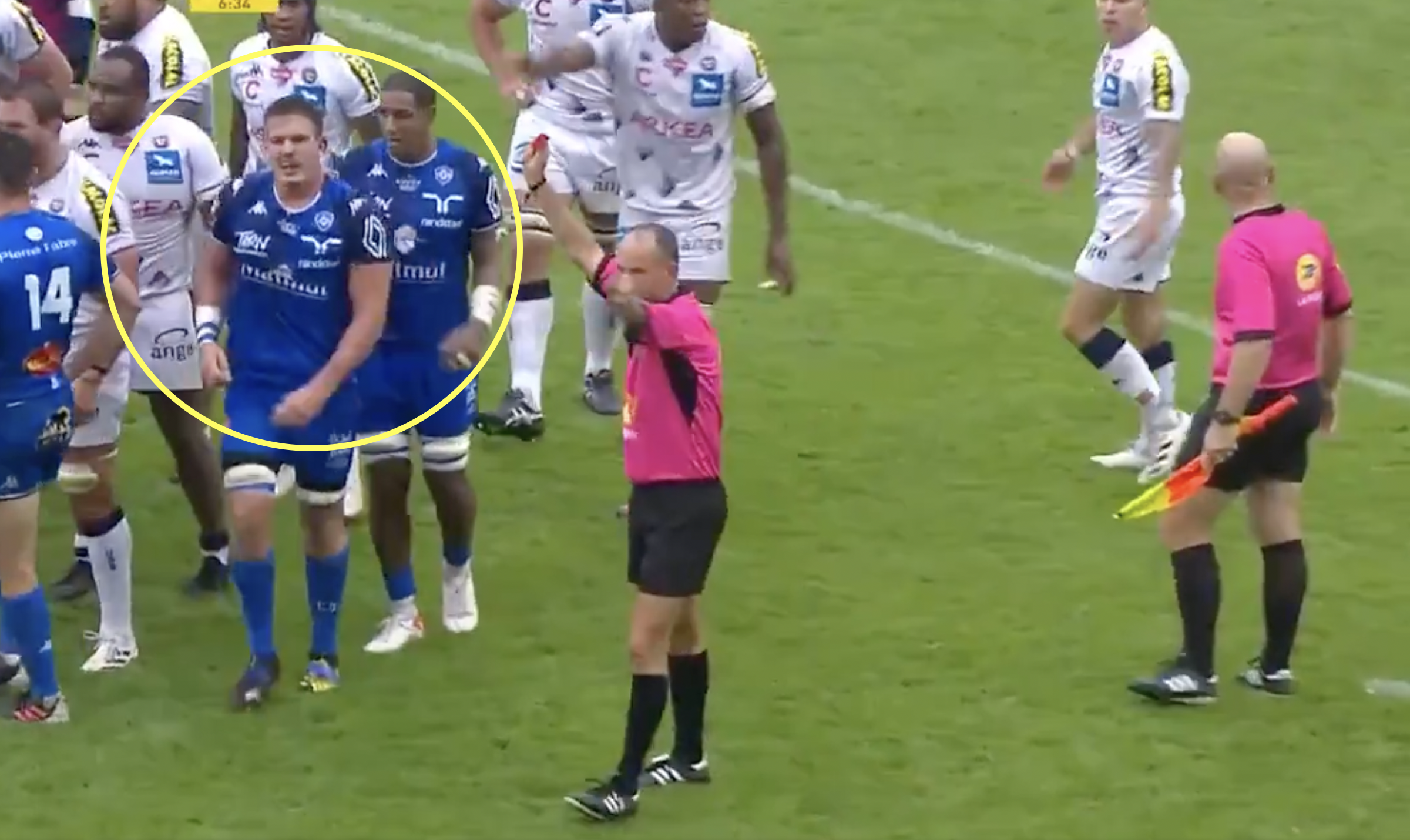 'As obvious a red card you will see': The viral tackle that has sickened the rugby world