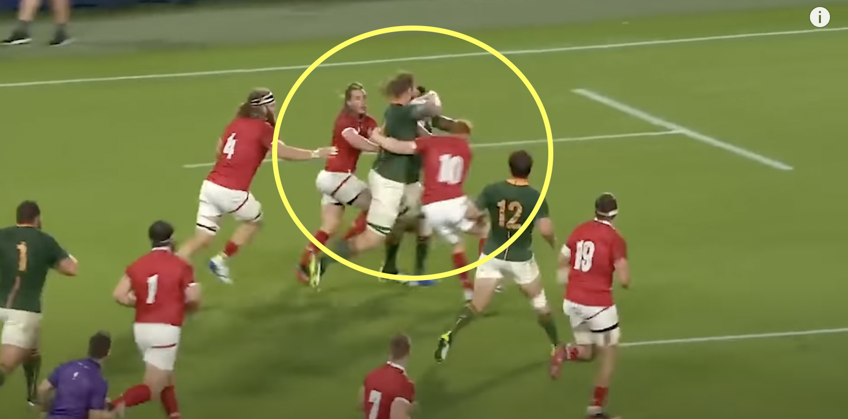 Reminder of what a beast returning Springbok is