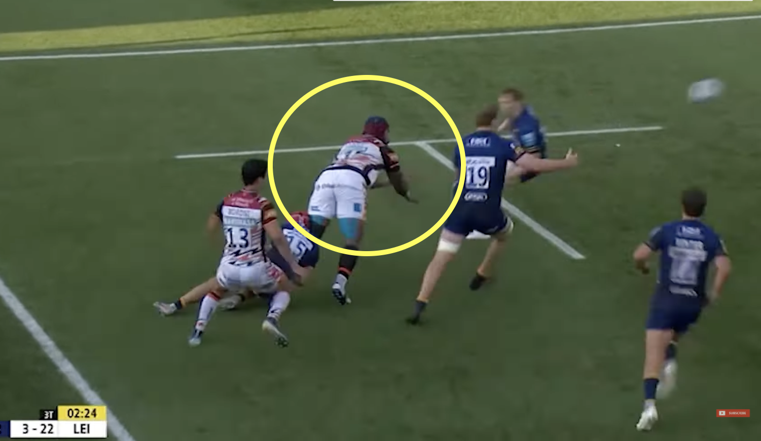Did Leicester score the try of the season at the weekend?