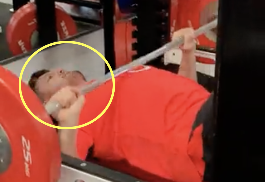 Tom Curry gets bench press critique from former England star