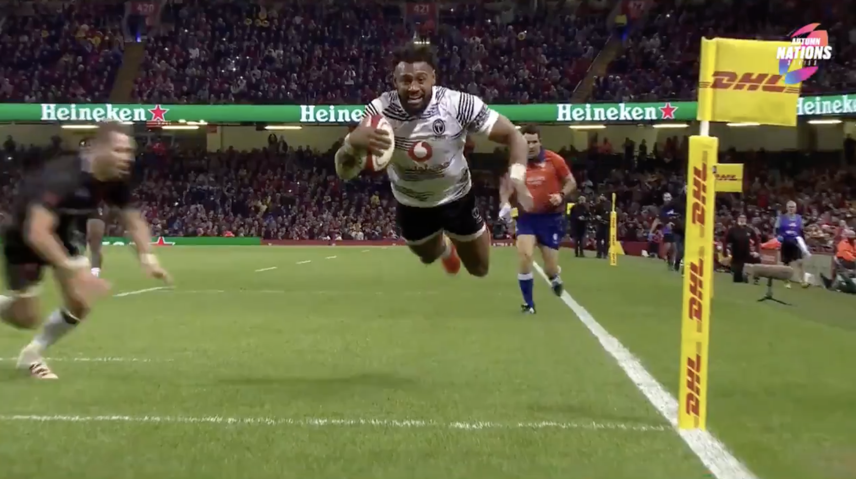 Fiji scored the people's try of the year despite World Rugby snub