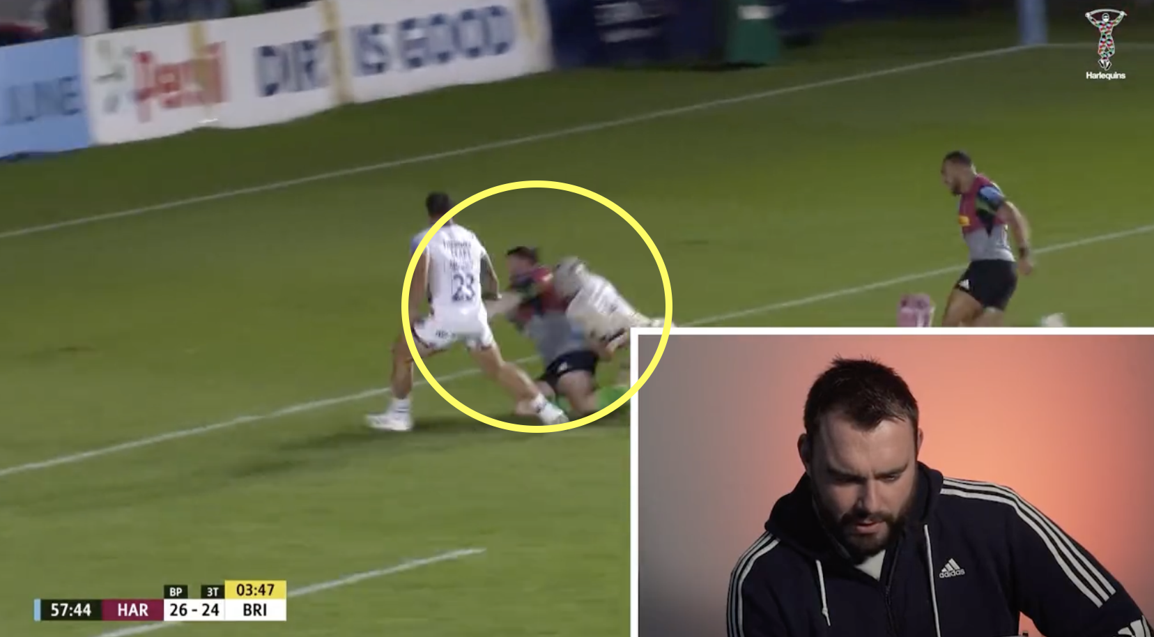 Quins tighthead relives epic first try which led to all props disowning him