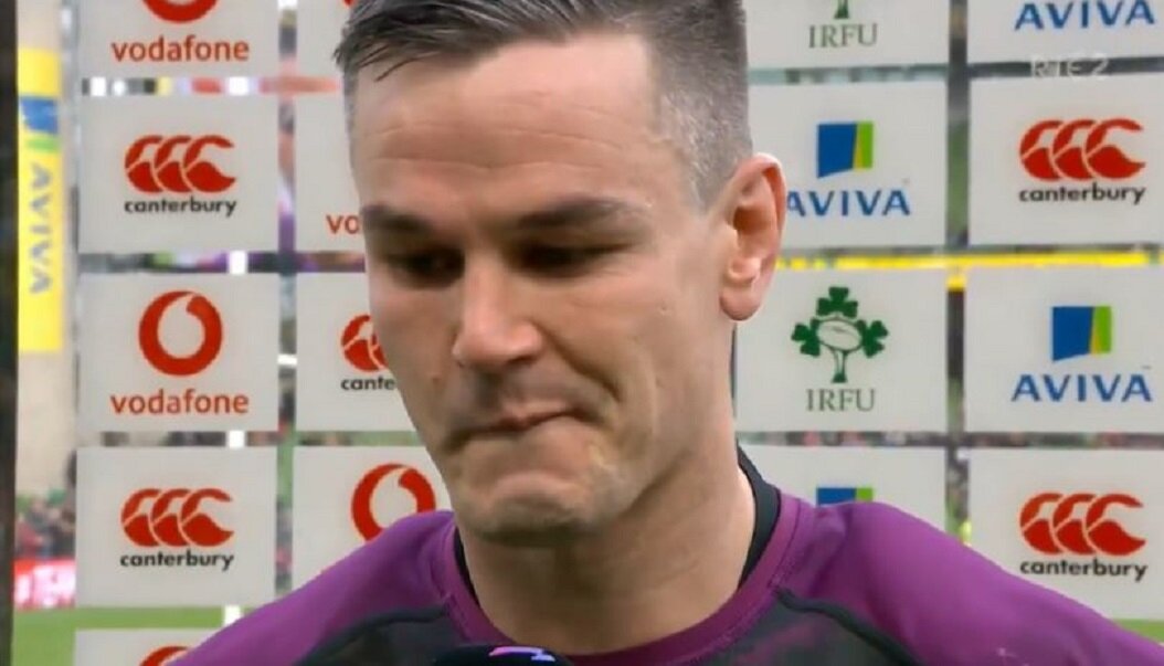 Sexton shocks fans in his post match interview
