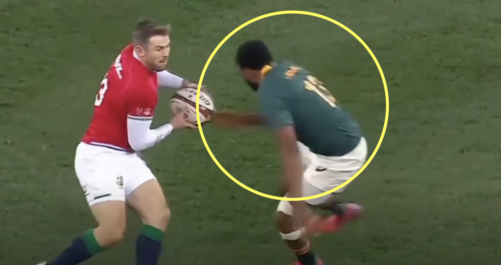 The monstrous tackle that defined the Springboks' year