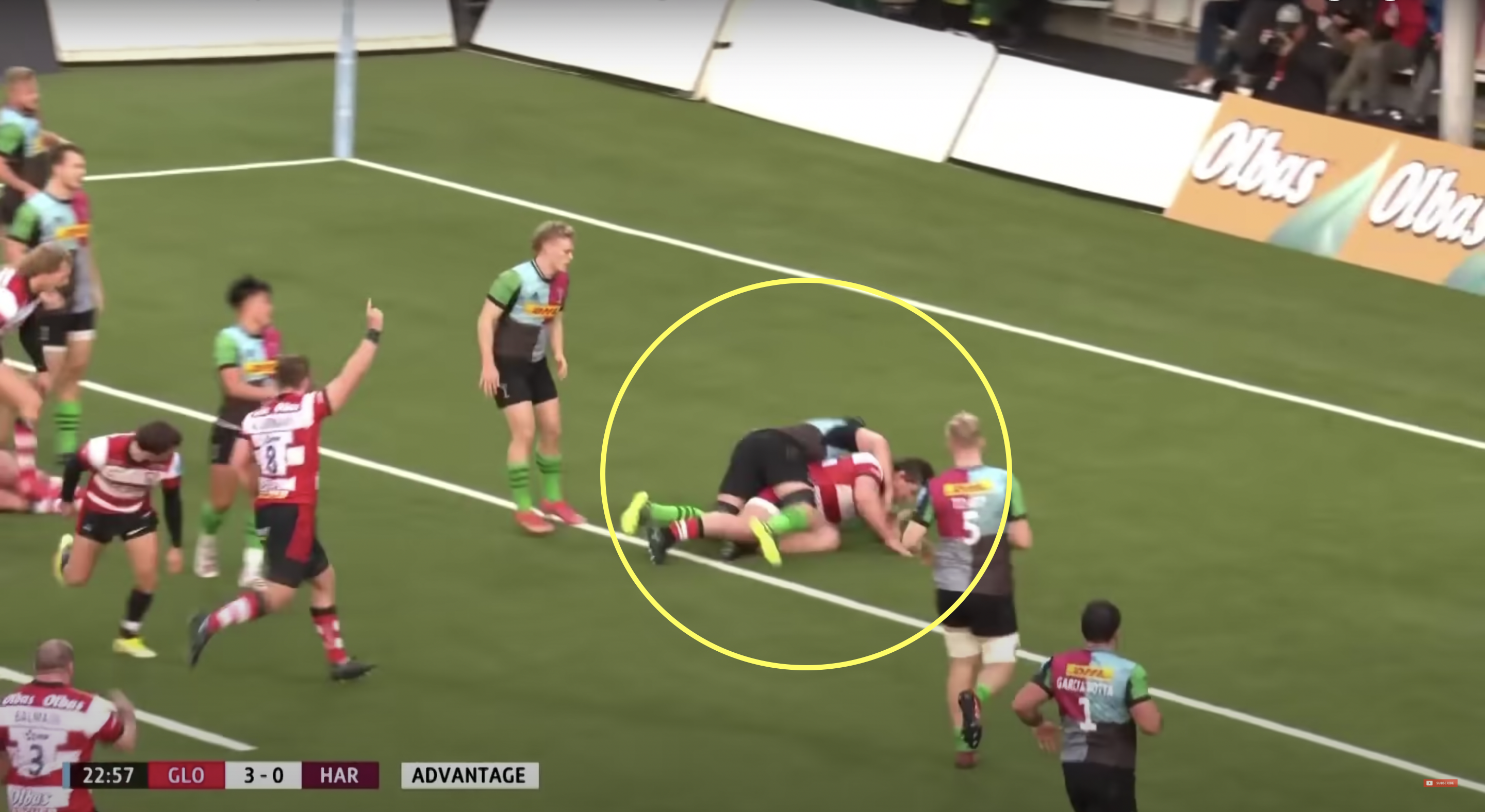 Gloucester surely butchered the try of the season against Harlequins