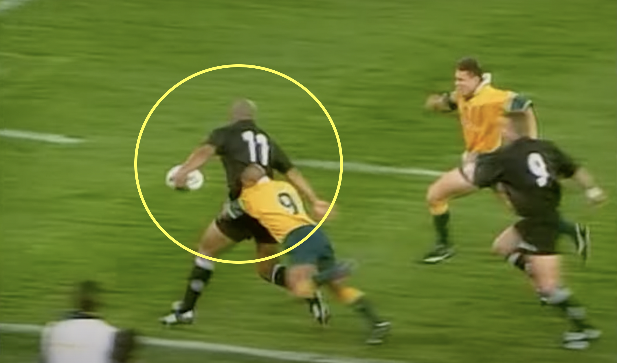 The All Blacks video that highlights Lomu's most underrated skill