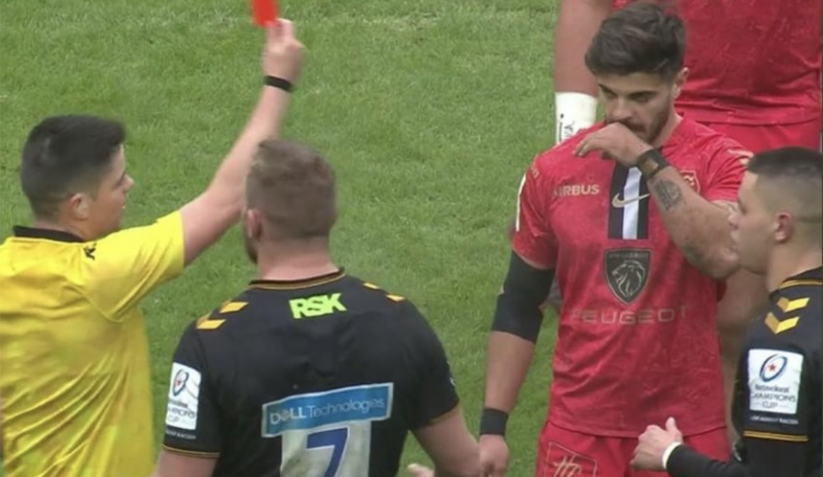 The controversial Wasps red card against Toulouse that has divided the ...