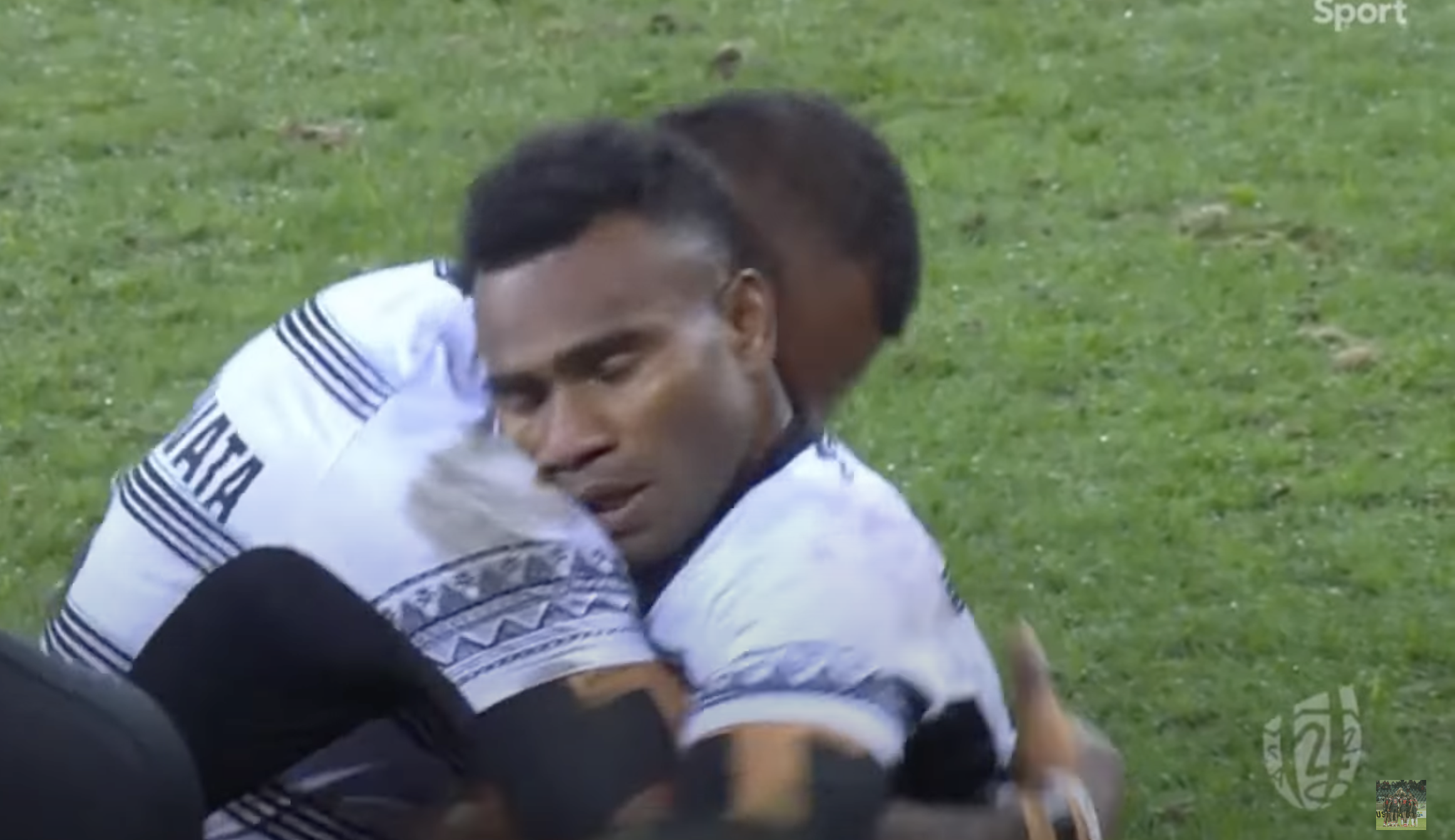 Fiji produce rugby's classiest gesture in World Cup final against New Zealand