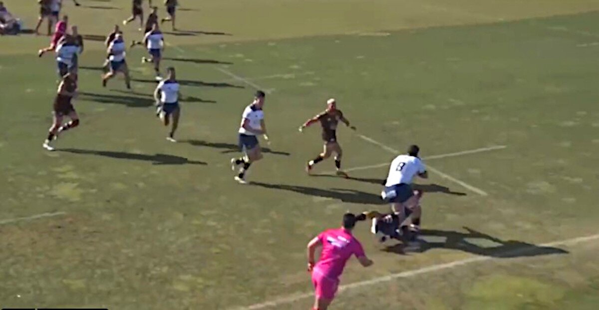 A Pretorian No.8 called 'Big Foot' was unleashed in the MLR