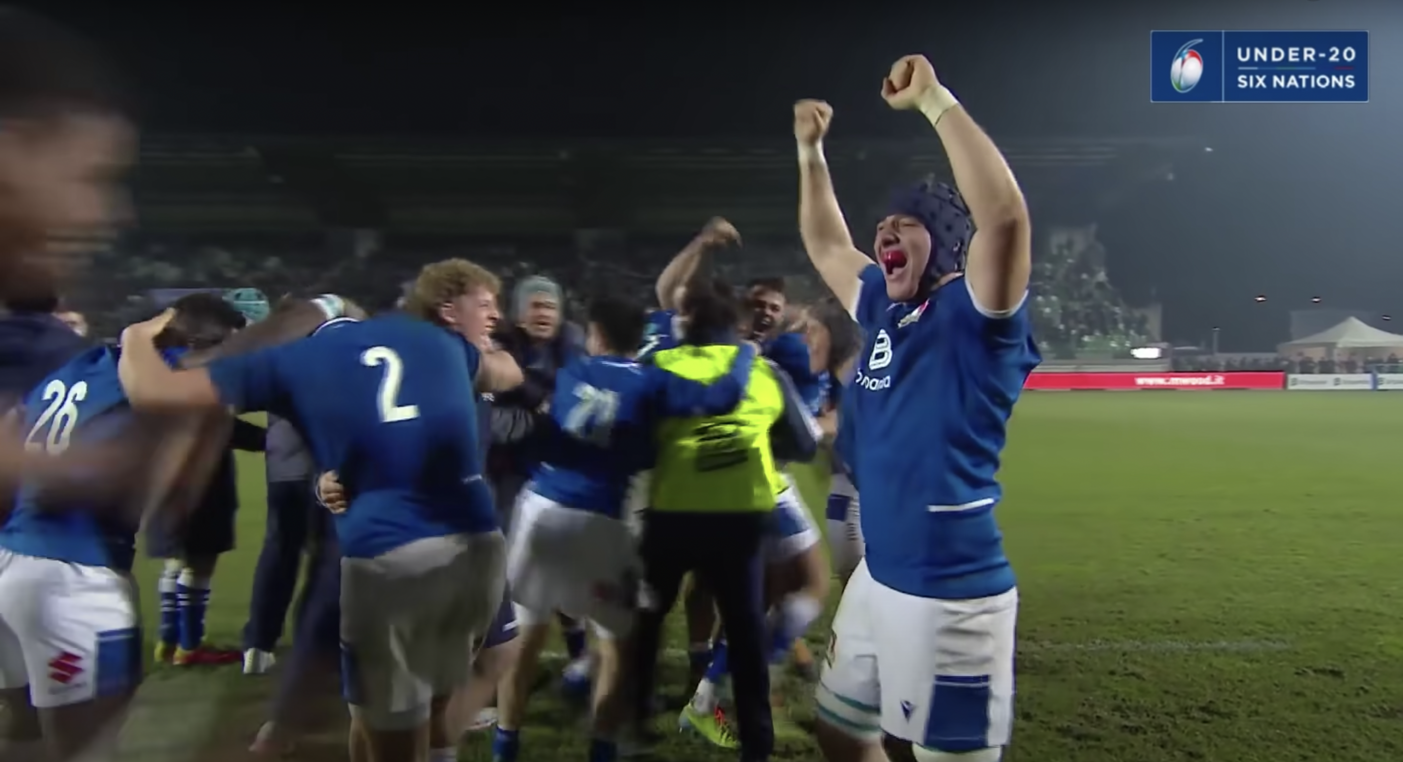 Italy U20s have shocked the rugby world