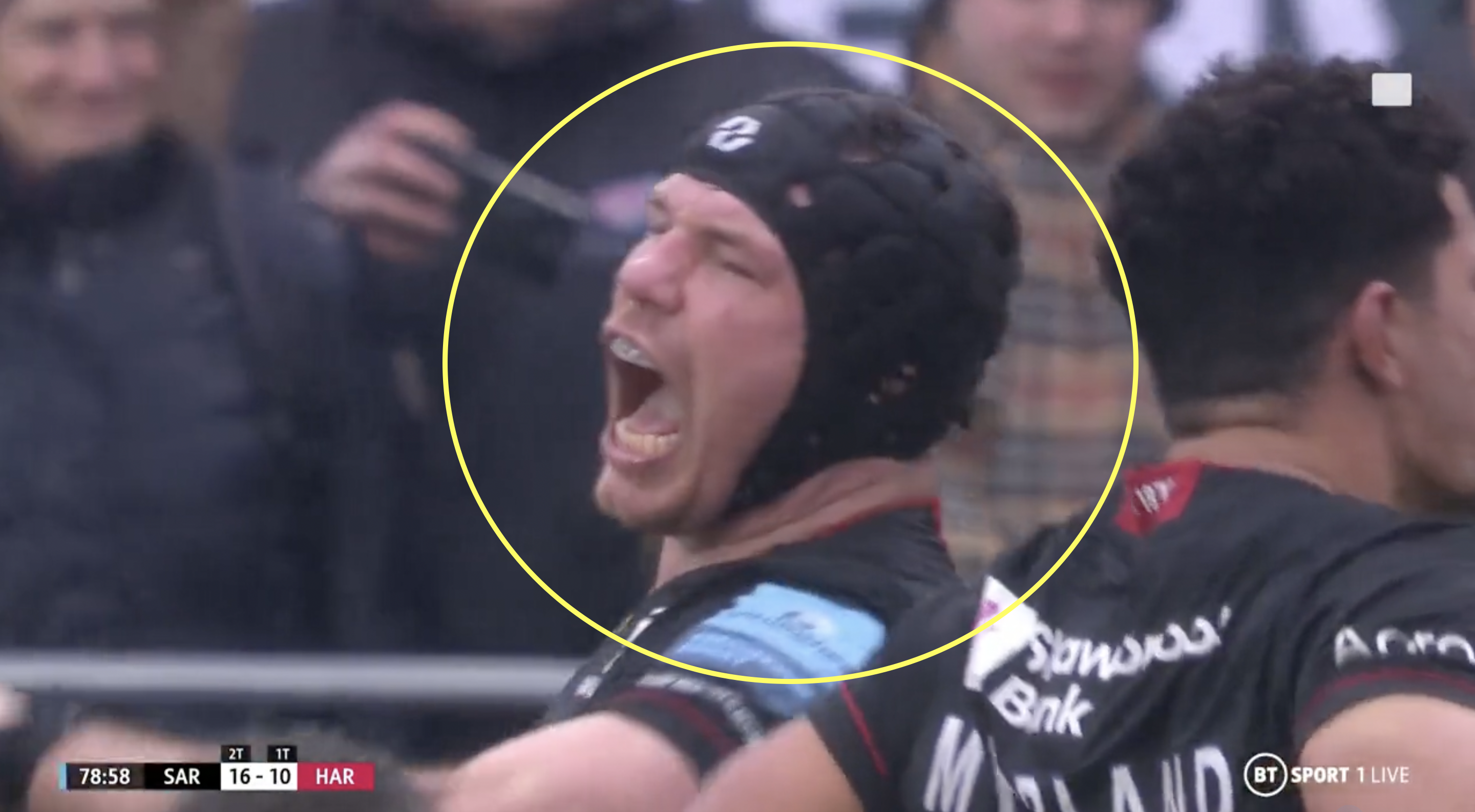 The exact moment Saracens ripped the soul out of Quins