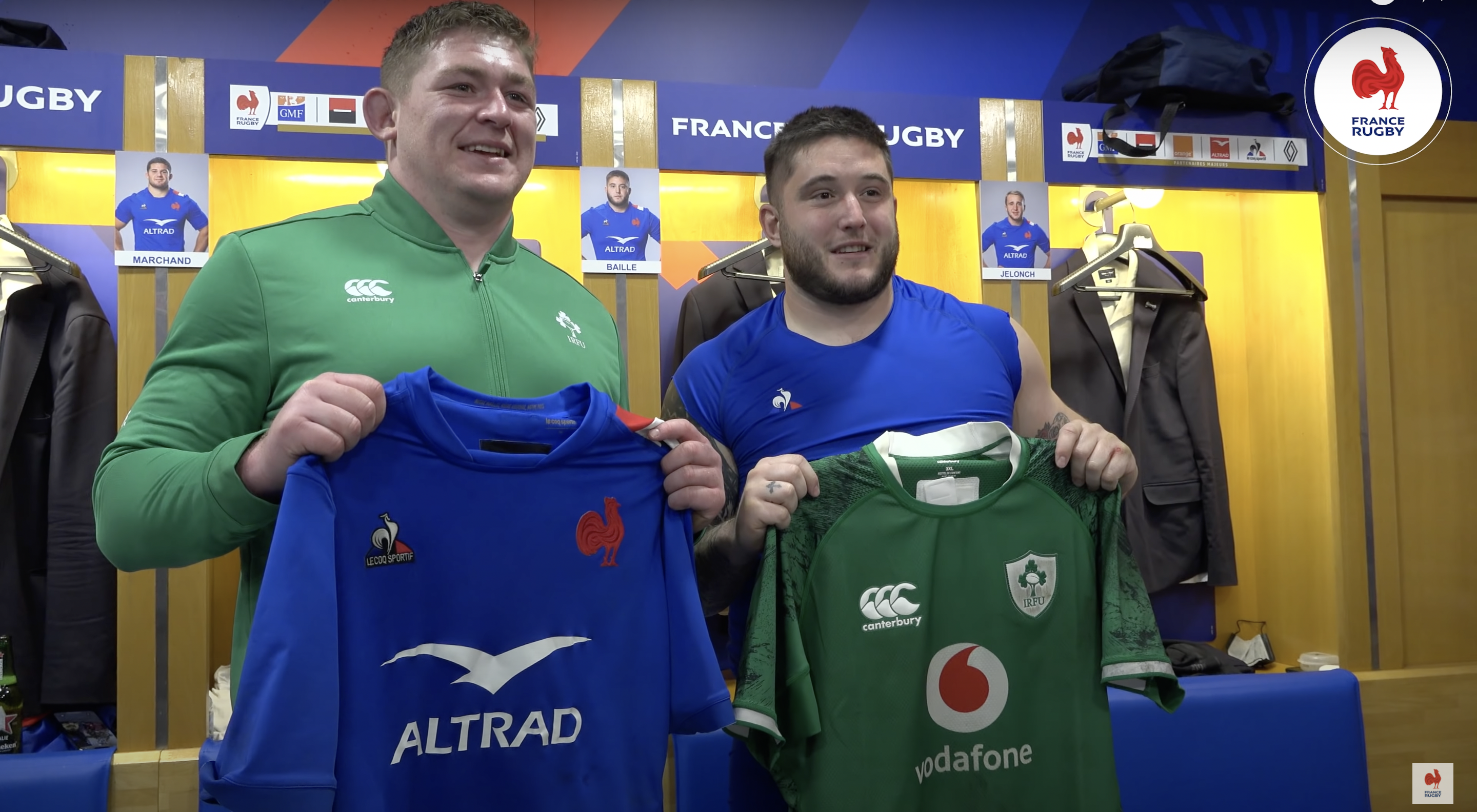 Watch Tadhg Furlong and Cyril Baille create the 'Language of the Prop'