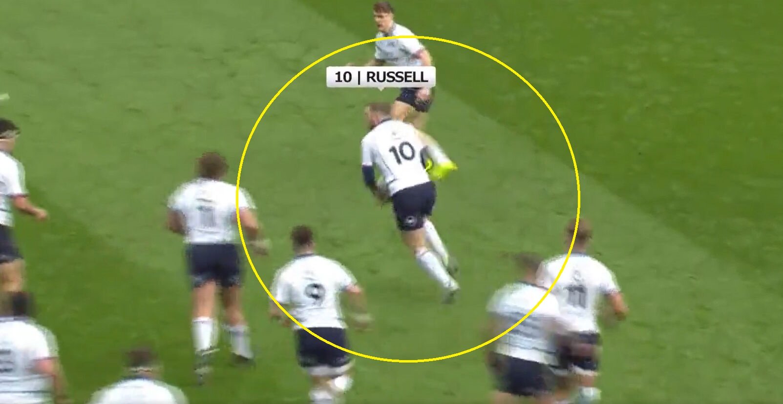 The 'uncomfortable' Finn Russell video that is going viral
