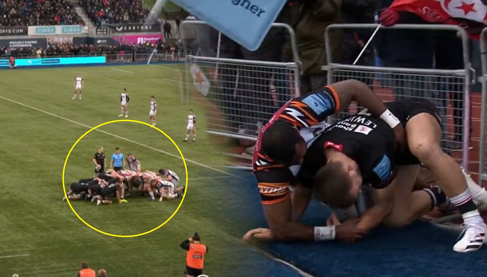 Sarries catch Tiger napping with brilliant set-piece move