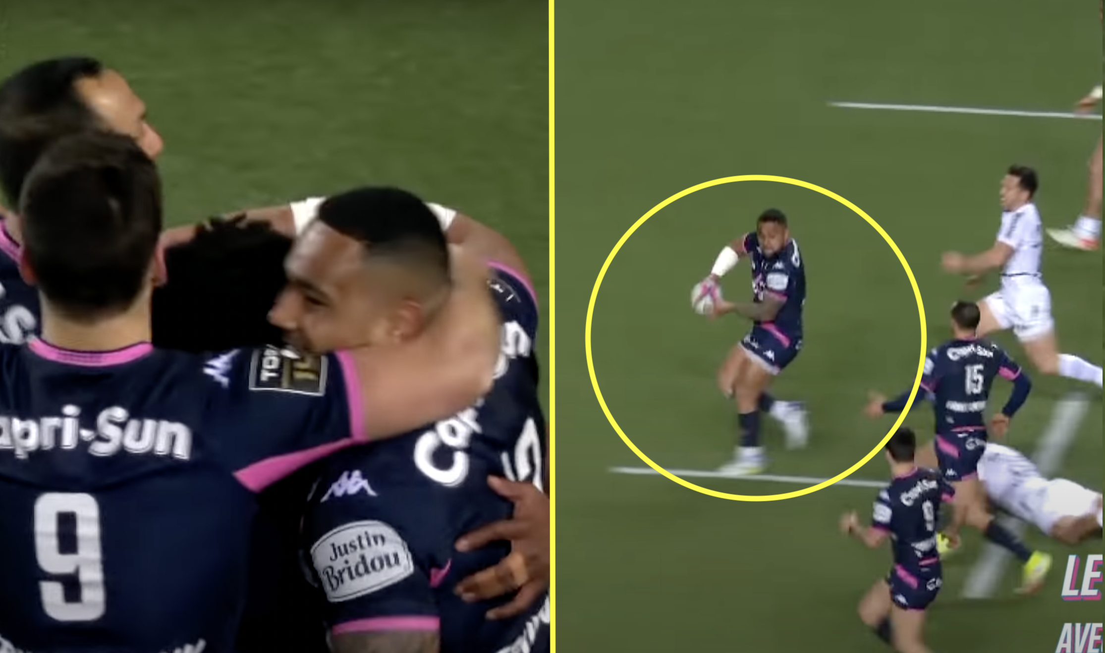 Ex All Black creates stunning last-ditch try to beat European champions