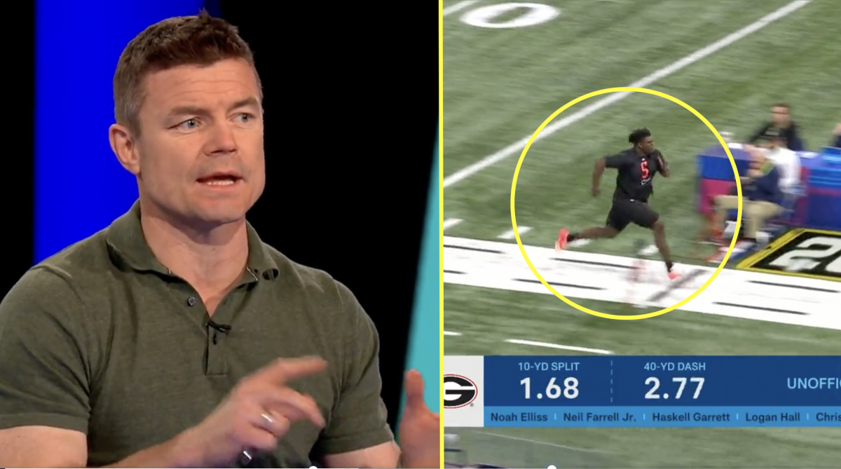 Video: Jordan Davis' jaw-dropping 40-yard dash at the NFL Combine