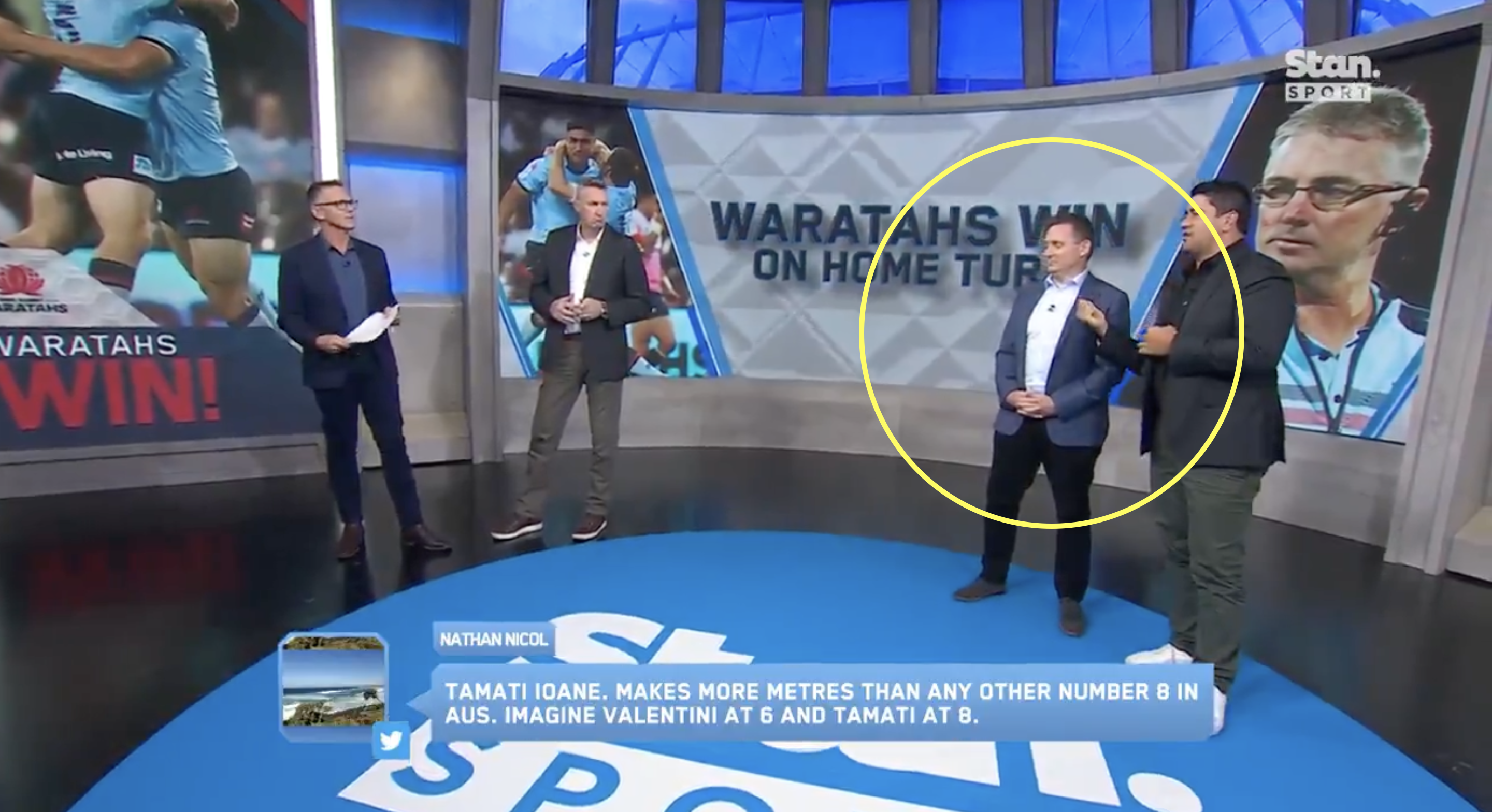 Ex-All Black picks 'Form Wallabies XV' and gets destroyed live on air