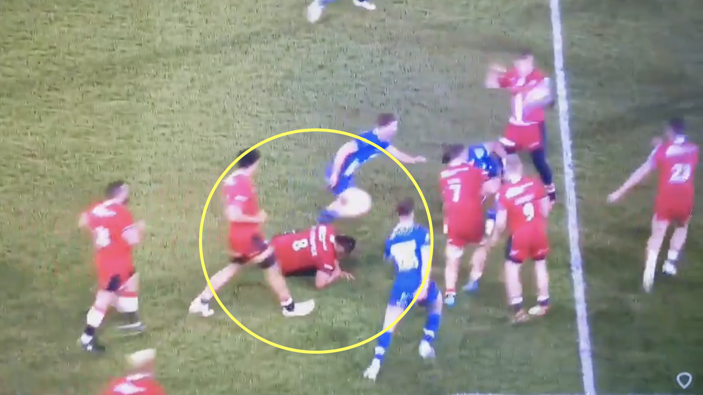 Manu Tuilagi flattens Billy Vunipola in dubious 240kg collision of the century