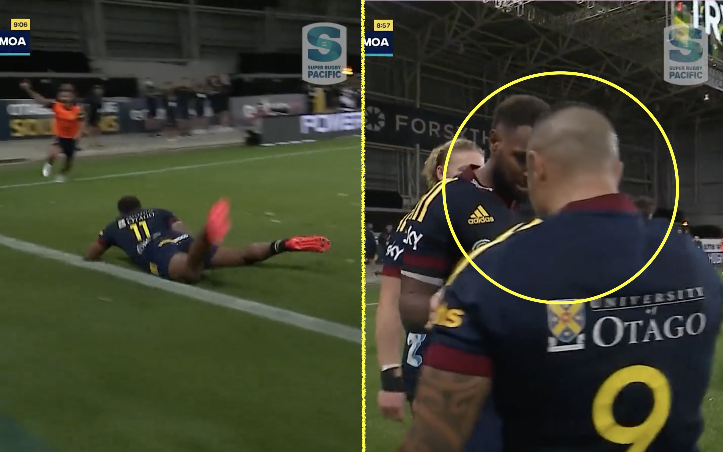 Aaron Smith sends strong message to Dupont with outrageous assist