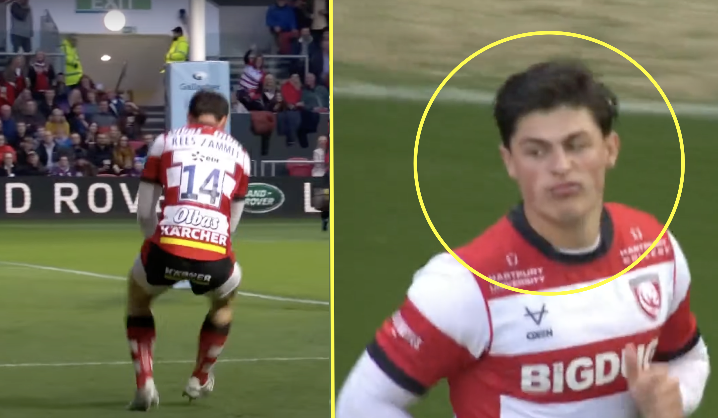 Rees-Zammit took next step to becoming world's best winger against Bristol