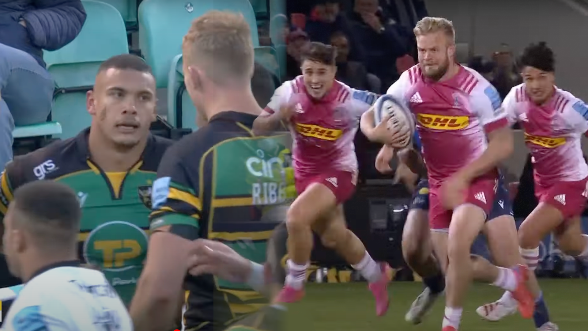 Uncapped South African XV playing in the Premiership