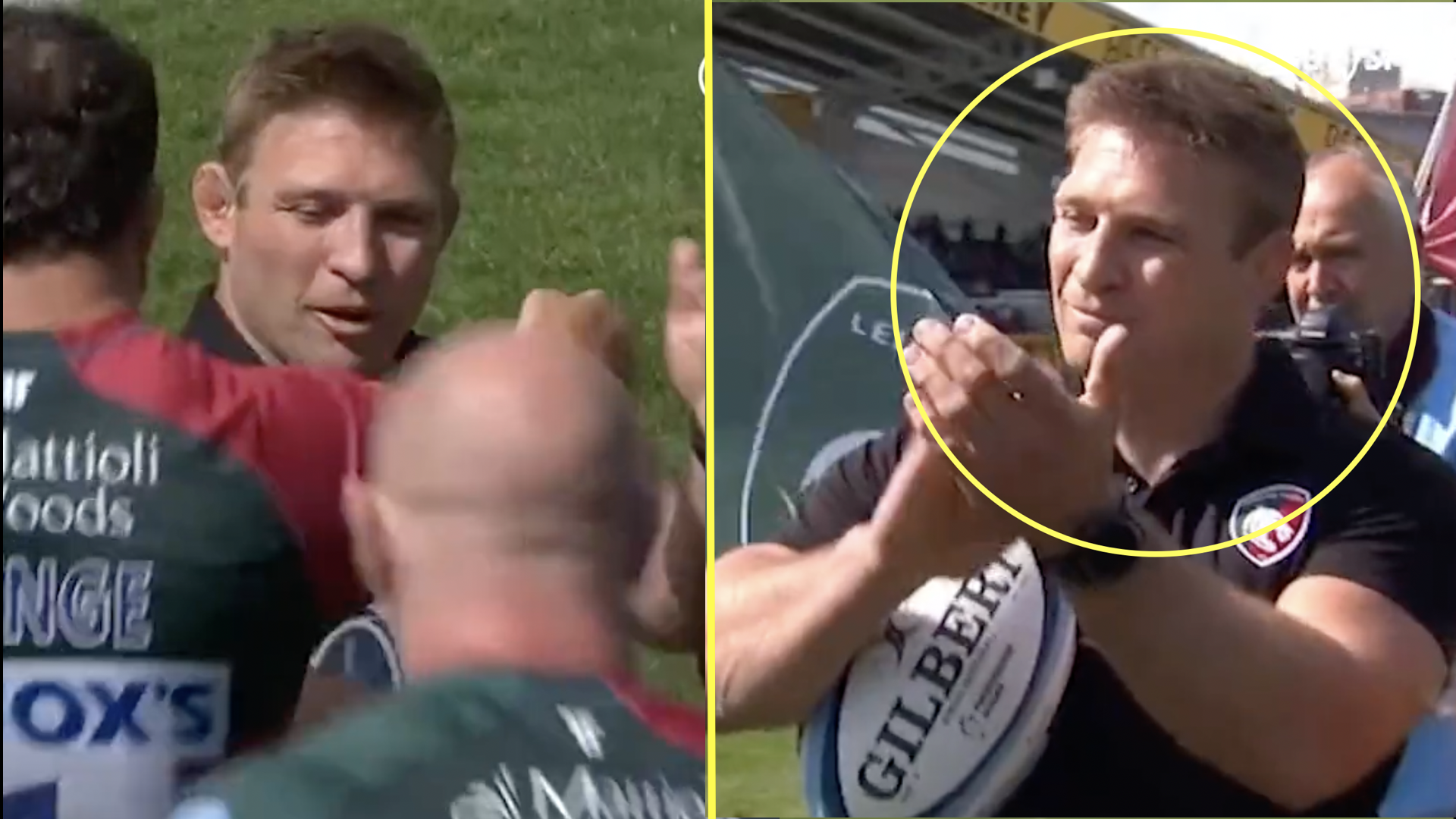 Incredible scenes as Tom Youngs led Leicester out for final time