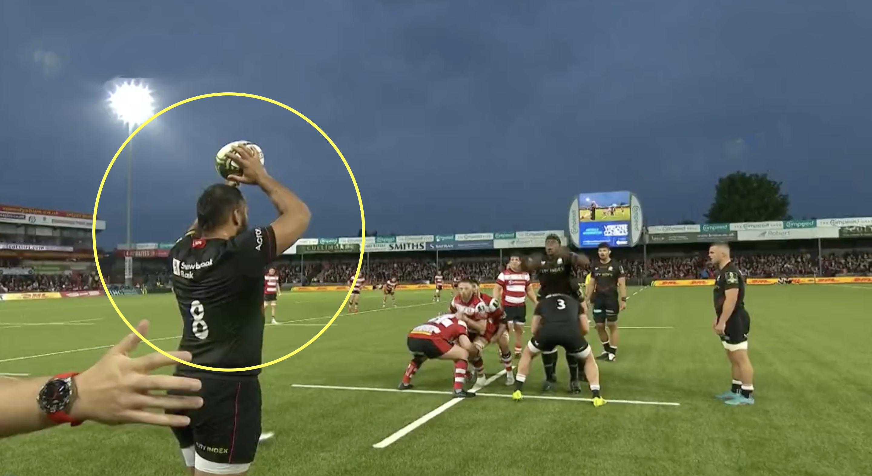 Billy Vunipola graduates from the Joe Marler School of Lineout Throwing