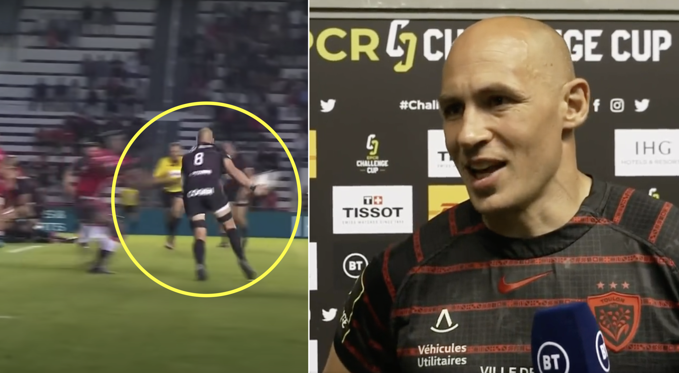 Sergio Parisse has absolutely no right to be this good at his age