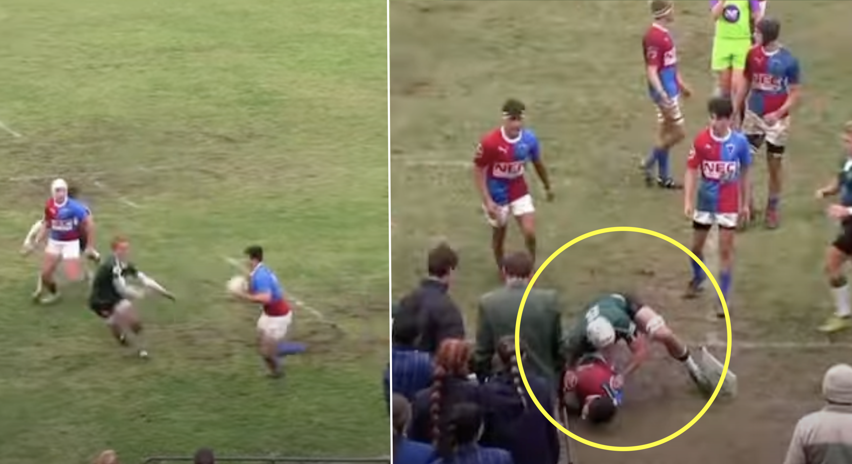 Scrum-half regrets running into lock and flanker in South African schools match