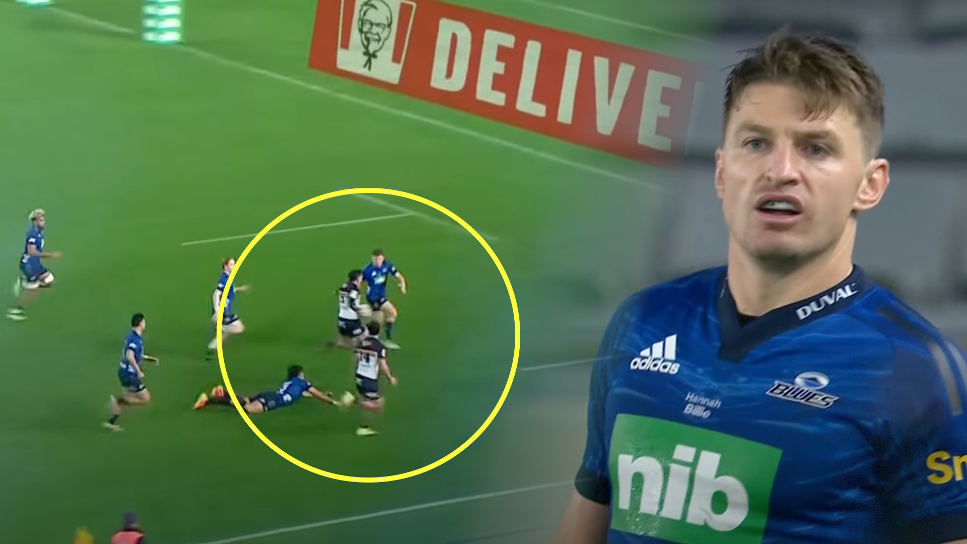 Beauden Barrett's defensive game is scarily underrated