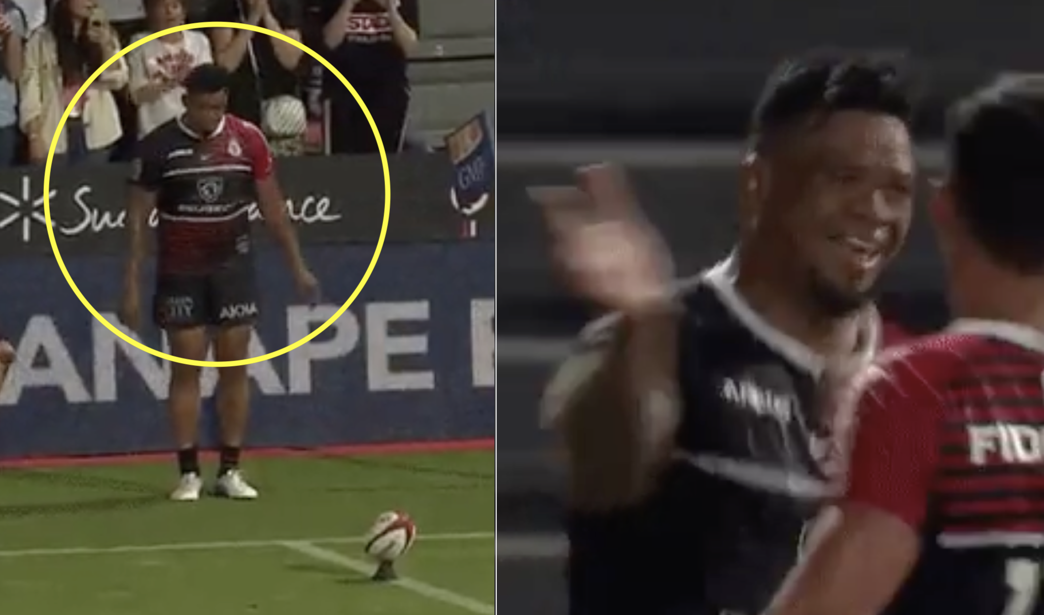 Joe Tekori ends career with 100% kicking record after nailing touchline conversion