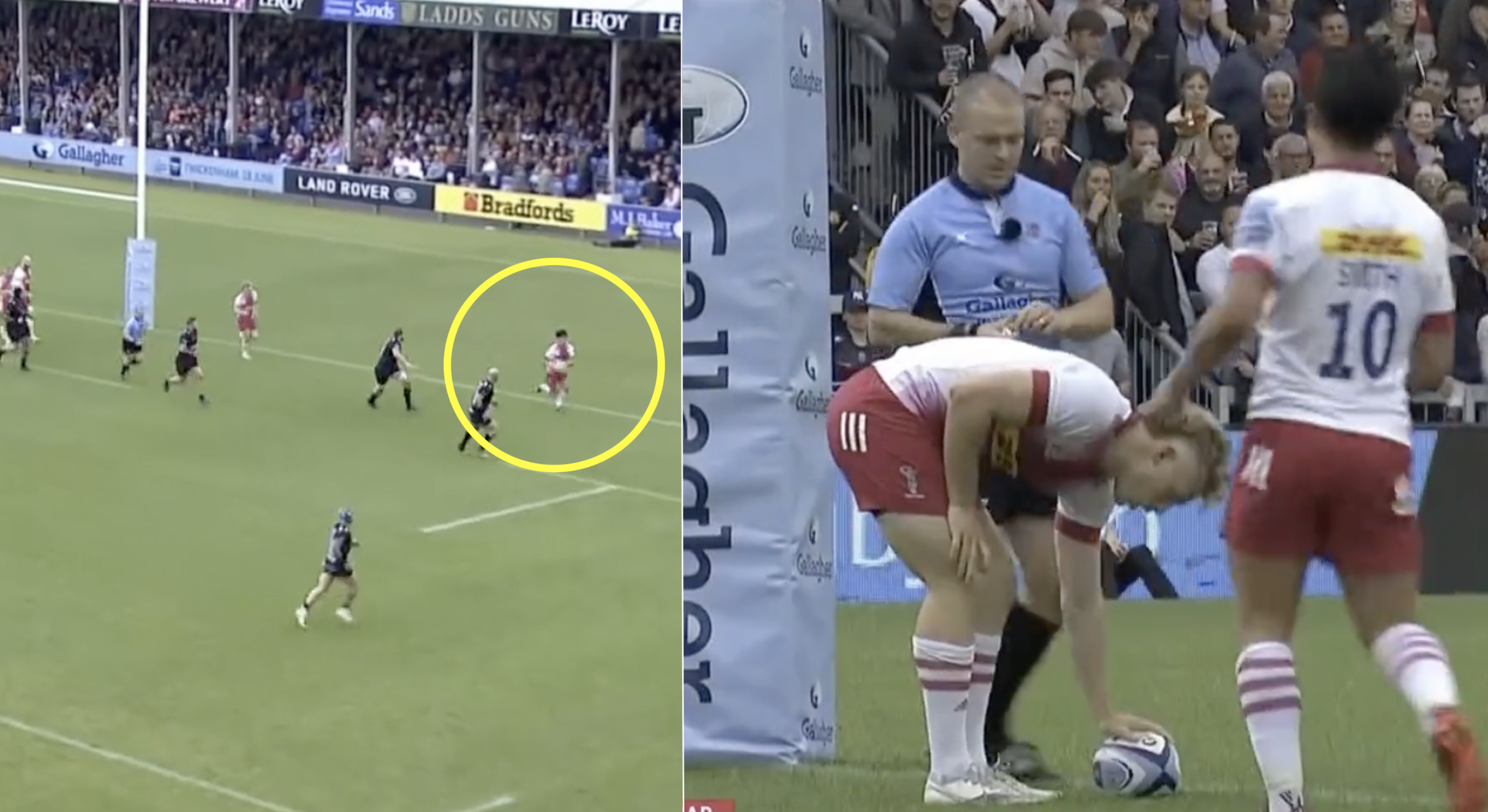 Marcus Smith and Louis Lynagh book place in England XV with sensational try